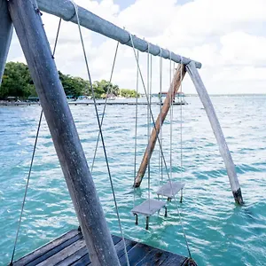 Appartement Private Bungalow @ 7 Colors Lagoon, Bacalar